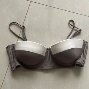 Aila Blue Bikini Swimsuit Top